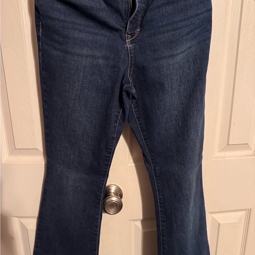 Women's Dark Blue Stretch Flare Jeans Gloria Vanderbilt